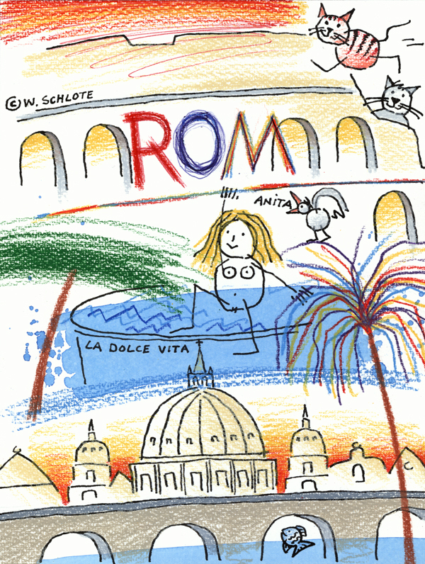 Rom - Grafik Stadt